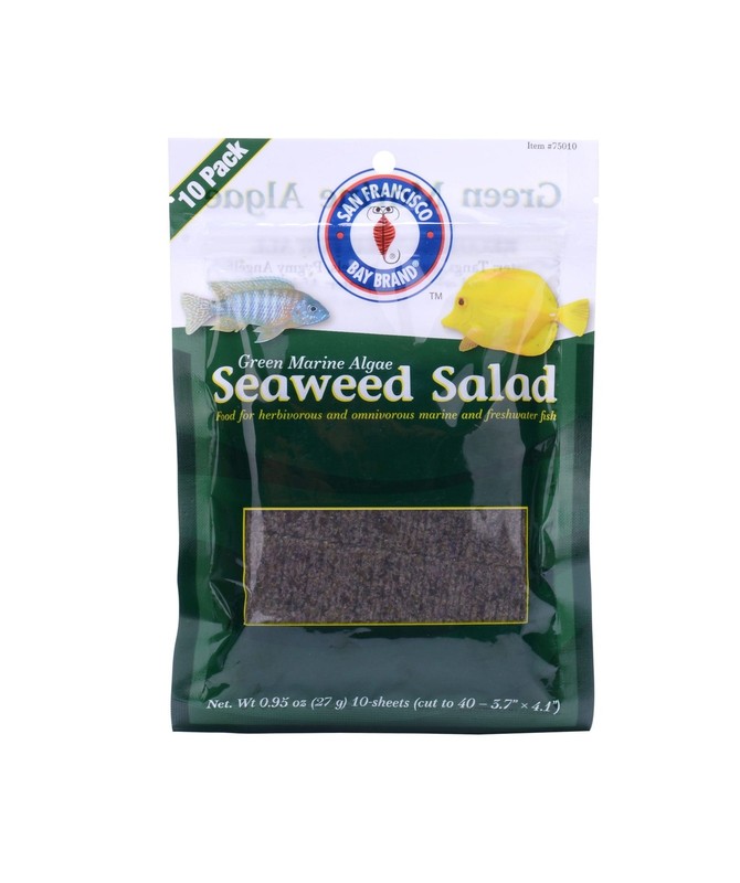 SF Bay Brand Seaweed Salad Green Marine Algae 10 sheet pack - NO RESERVE AUCTION
