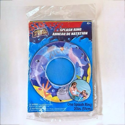 Swim Ring Splash-N-Swim Sea Animals Pool Swimming Beach Toy Float 4 Years +