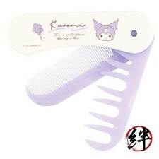 Sanrio Characters 2-Way Bangs Arrangement Comb Flowers Kuromi H35 x W112 x D19mm