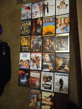 Variety Of Dvd Movies Total Of 22 In New Condition No Scratches On Any Of Them
