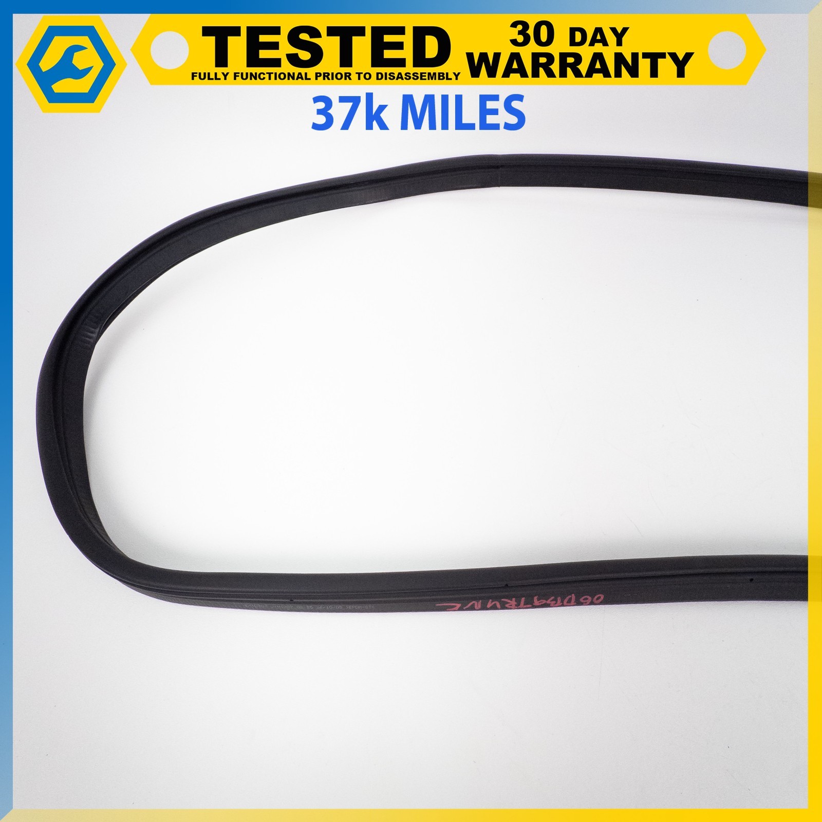 05-16 ASTON MARTIN DB9 VOLANTE TRUNK LID COVER SEAL RUBBER OEM