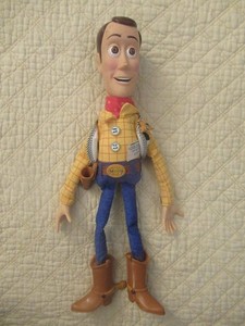 Disney Pixar Toy Story Talking Woody Toy (Works!)