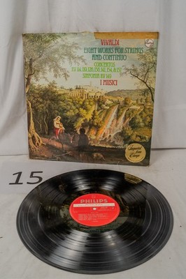 Vivaldi Eight Works for Strings I Musici LP Philips 9500 300 RARE SAMPLE PROMO