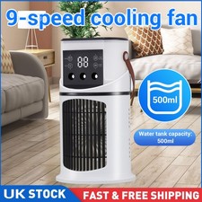 10W Air Conditioning Cooling Fan W/9 Speed Levels For Bedroom Office Bathroom