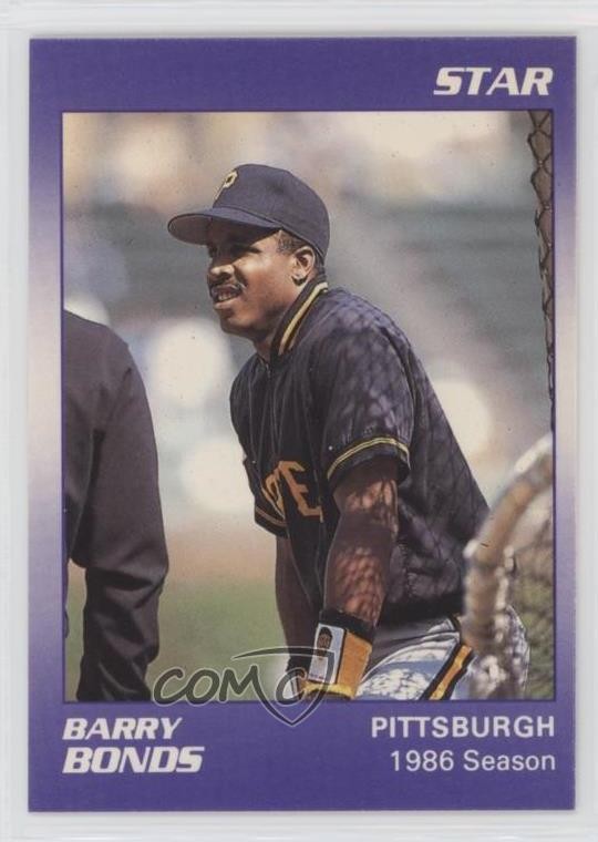 1990 Star Barry Bonds Barry Bonds #8 0x5