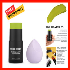 Ogre Green Face Paint Stick Face Painting Kit Professional Body Paint Non Toxic