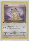 Meowth German 1st Ed. Pokemon Jungle #56 1999