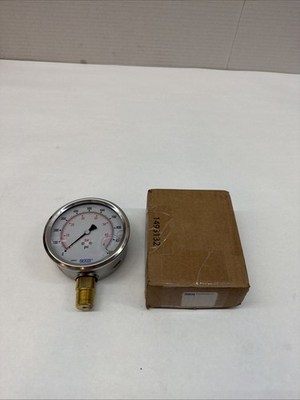 #ad #ad WIKA 9692075 INDUSTRIAL PRESSURE GAUGE WITH 0 1000 PSI $49.99