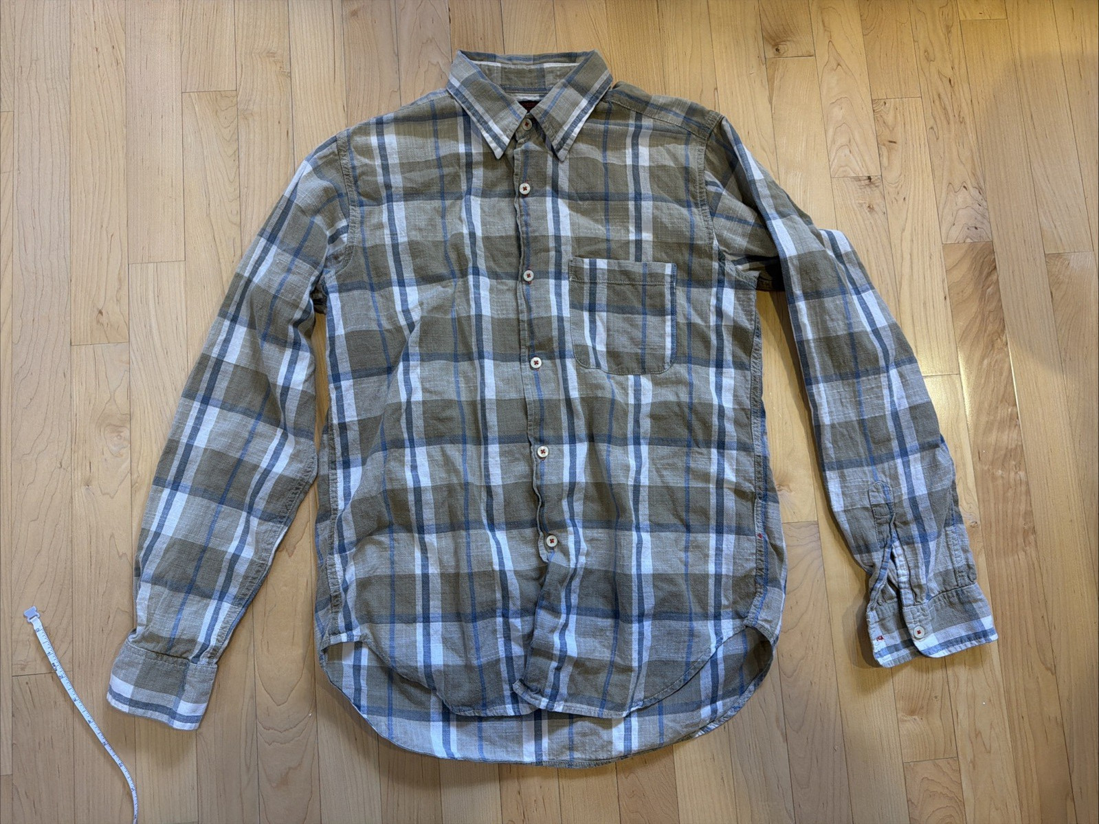 Engineered Garments Button Down Intermediates Pla… - image 1