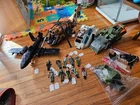Vintage 1980s GI Joe figures and ships lot