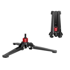 Mini Tripod Base for Monopods, 3/8" Screw Desktop Tripod with Three Feet, Mon...