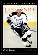 1992-93 O-Pee-Chee Premier Chris Kontos Rookie Tampa Bay Lightning #123