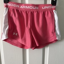 Under Armour Girls Play Up Tech Shorts with Side Pockets
