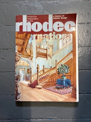 Rhodec International A History Of Interior Design Vintage Interior Decoration