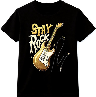 E-Gitarre T-Shirt Rock n Roll Rock Musik Band Liebhaber Tee Shirt