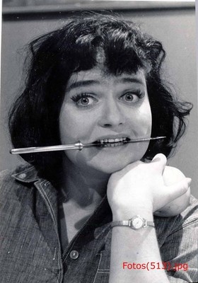 Trude Herr, Schauspielerin - 4 Pressefotos - versch. Grössen (8019)