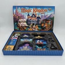 VTG 2004 Disney Magic Kingdom Theme Park Board Game Parker Brothers-Missing Prts