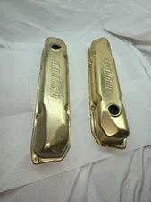 Mopar big block gold moroso valve covers 383 400 440 Dodge plymouth chrysler