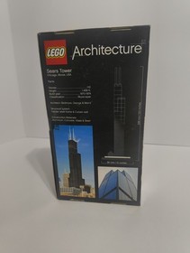 LEGO ARCHITECTURE: Willis Tower (21000) Retired 2013 Rare Brand New Sealed