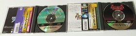 Sega Saturn 4 Game Lot NTSC-J Japan Authentic Tested Working