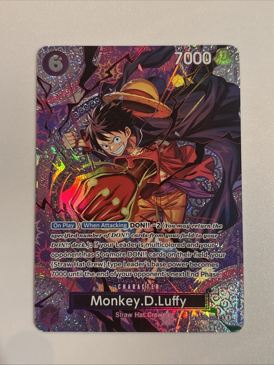 Monkey.D.Luffy ST26-005 Adventure on Kami's Island for sale | eBay
