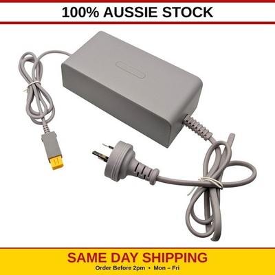 Nintendo Wii U Power Supply Lead | Replacement AC Adapter Cable | AU Plug New
