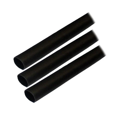 MARINCO Heat Shrink Tube with Adhesive, 12.7mm Diam, 7.6cm Long - Black...