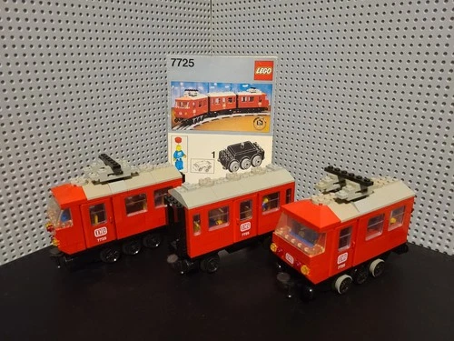 Vintage Lego 7725 Train Set (With Instructions)