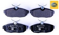 Hella 8DB355013-111 Bremsbelagsatz FüR Scheibenbremse Bremsbelagsatz