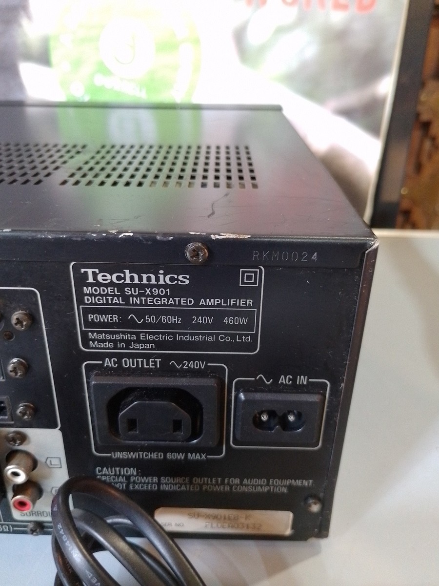 Technics SU-X901 Digital Integrated Amplifier – Hi Fi Separate