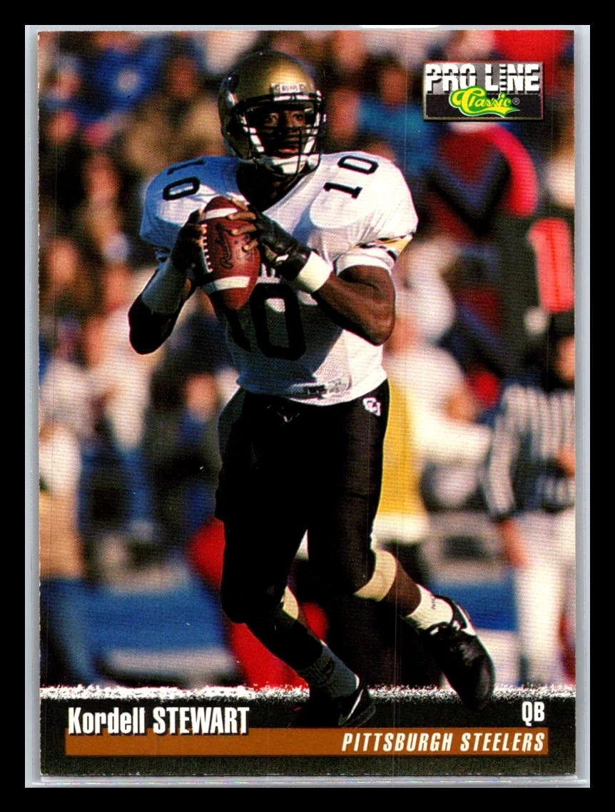 Kordell Stewart Football Sports Trading Cards & Accessories for