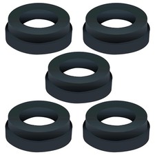 Interstate Pneumatics CU-R Jack Hammer Hose CU Coupler Rubber 0.5 Inch, Black