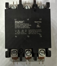 Dayton 783xy0a Pole Definite Purpose Contactor Panel Mount W Bracket Black