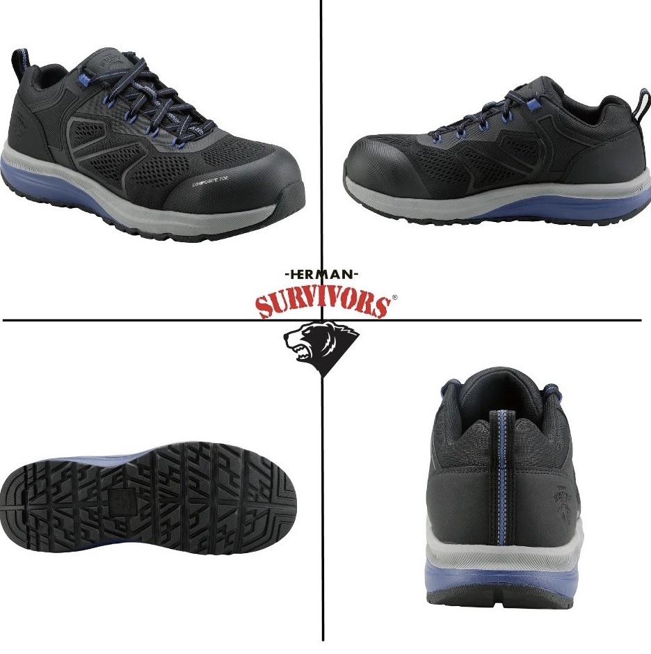 Herman Survivors Cassle Mens Size 10.5 Composite Toe Sneaker New In Box Free Shipping! Herman Survivors Men main image 2