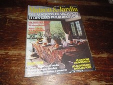 A VOIR !! ANCIEN MAGAZINE n° 214 " MAISON & JARDIN " 1975