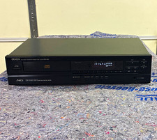 Denon DCD-590 Single Disc CD Player Black Stereo RCA Headphone Jack