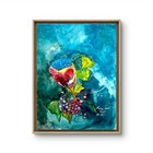 9"x12" Colorful Abstract Paper Painting - Contemporary Biblical Art — photo 1