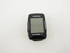 New! Lezyne Macro Plus GPS Cycling Computer Head Unit Black 
