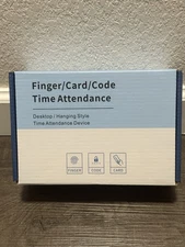Biometric Fingerprint Card Password Time Attendance Employee Clock-in Machine