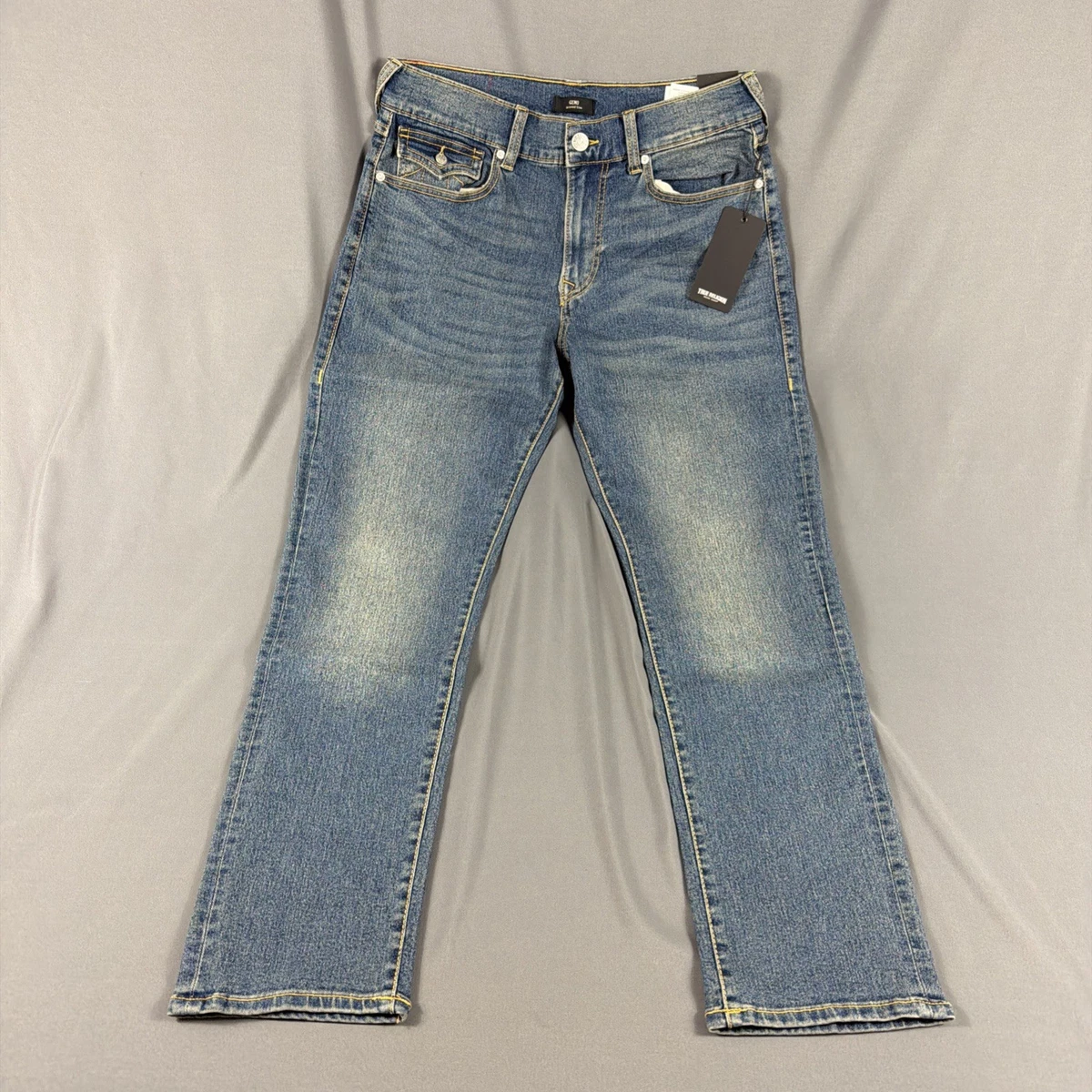 True Religion Denim Regular Size 32 Inseam Jeans for Men in 33