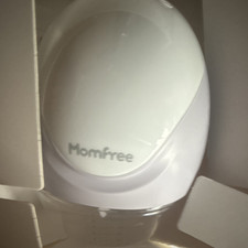 Momfree Single Electric Breast Pump White with Charging Cable
