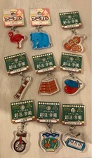 3CM S3CM Animal Acrylic Charms Set of 12, Clear, Collectible,