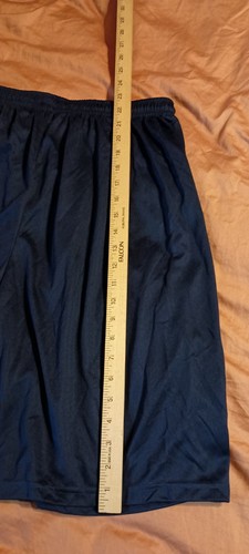 Augusta Sportswear Navy 100% Polyester Wicking Knit Training Shorts 3XL - Picture 6 of 8