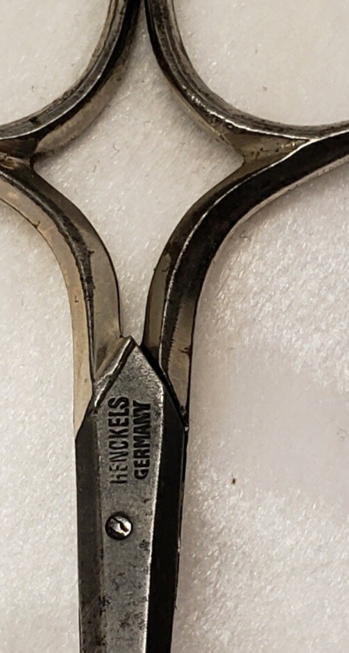 Vintage Henckles Embroidery/Sewing Scissors eBay