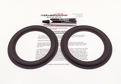 Infinity 902-4338 RS-225 SS-2002 Reference One & 10 - 6.5'' Woofer Refoam Kit