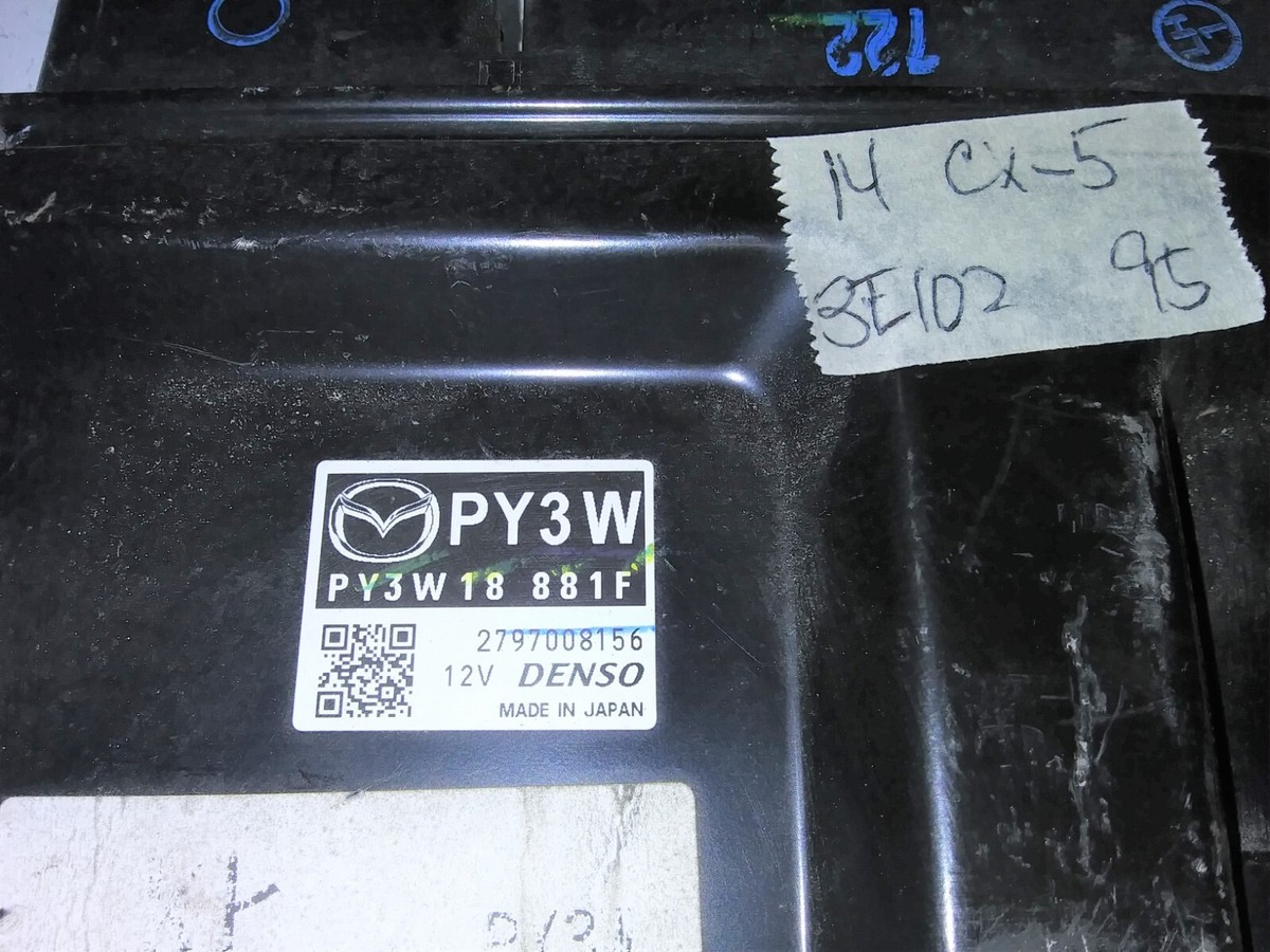 PY3W 18 881F Mazda CX5 CX-5 2014 ecu ecm computer | eBay