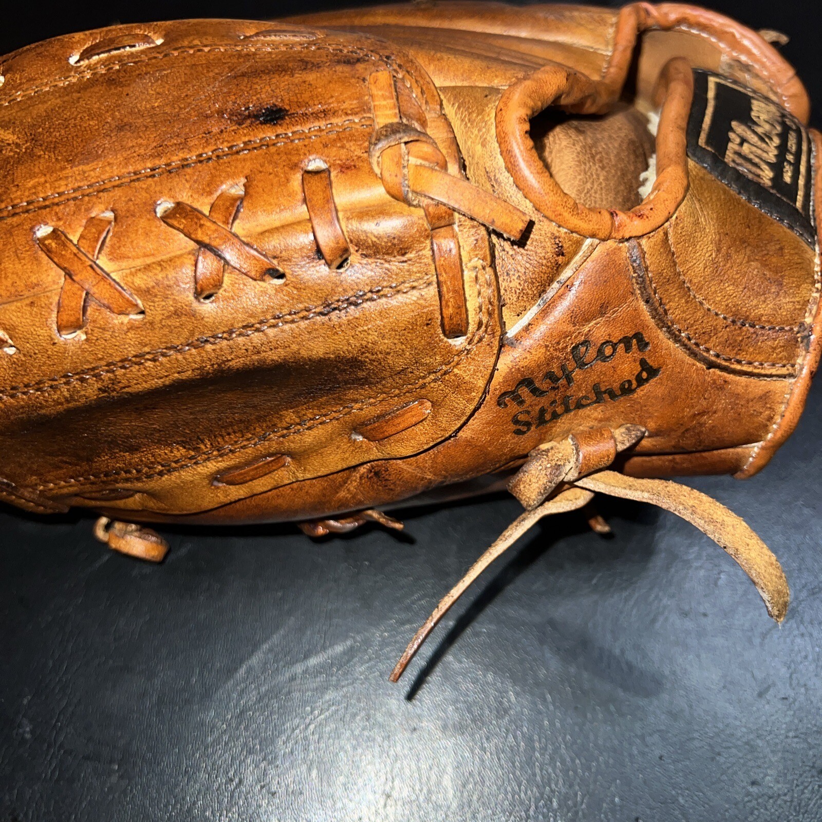 Fantastic Restored Vintage WILSON A2163 Jim Catfish Hunter LHT Baseball