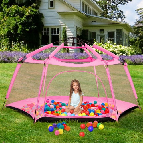 Kids Play Tent,Indoor Children Play House Easy Set-up Space Tent Dream Tent Gift - Picture 4 of 19