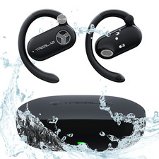 TREBLAB X-Open - True Open Ear Wireless Earbuds, Lightweight, 40H Playtime
