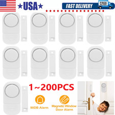 Wireless Home Window Door Burglar Security Alarm System Magnetic Sensor lot